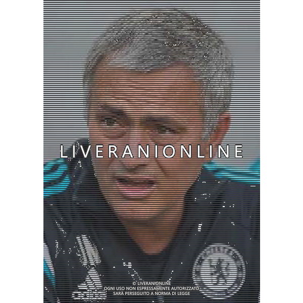 Trainer Jose Mourinho (FC Chelsea) // during a Friendly Match between RZ Pellets WAC and FC Chelsea at the Wˆrthersee Arena, Klagenfurt, Austria on 2014/07/23. EXPA Pictures © 2014, PhotoCredit: EXPA/ Johann Groder ©photoshot/AGENZIA ALDO LIVERANI SAS - ITALY ONLY - EDITORIAL USE ONLY