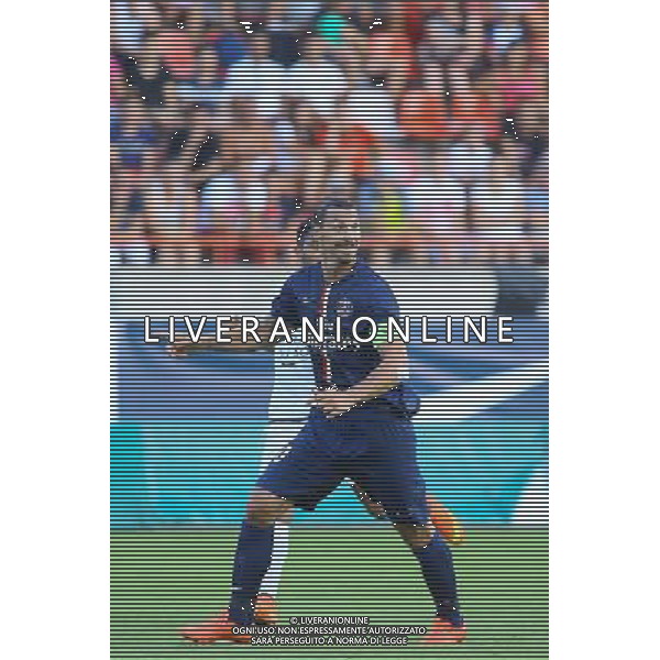 Zlatan IBRAHIMOVIC - 23.07.2014 - Paris Saint Germain / Nice - Match Amical Photo : Nicolas Guyonnet / Icon Sport AG ALDO LIVERANI SAS ONLY ITALY