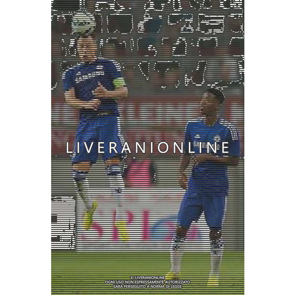 John Terry (FC Chelsea), Nathaniel Chalobah (FC Chelsea) // during a Friendly Match between RZ Pellets WAC and FC Chelsea at the Wˆrthersee Arena, Klagenfurt, Austria on 2014/07/23. EXPA Pictures © 2014, PhotoCredit: EXPA/ Johann Groder ©photoshot/AGENZIA ALDO LIVERANI SAS - ITALY ONLY - EDITORIAL USE ONLY