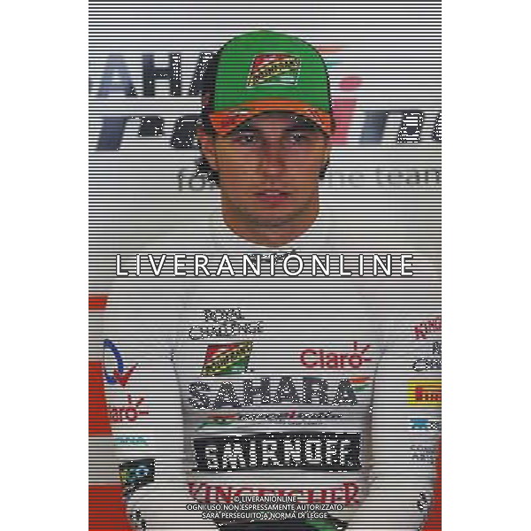 Sergio Perez (MEX) Sahara Force India F1. 25.07.2014. Formula 1 World Championship, Rd 11, Hungarian Grand Prix, Budapest, Hungary, Practice Day. - www.xpbimages.com, EMail: requests@xpbimages.com - copy of publication required for printed pictures. Every used picture is fee-liable. © Copyright: Batchelor / XPB Images AG ALDO LIVERANI SAS ONLY ITALY