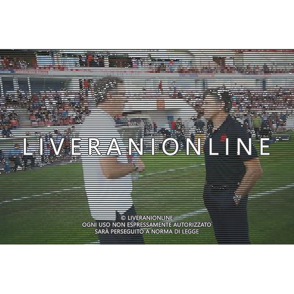Laurent BLANC / Claude PUEL - 23.07.2014 - Paris Saint Germain / Nice - Match Amical Photo : Nicolas Guyonnet / Icon Sport AG ALDO LIVERANI SAS ONLY ITALY