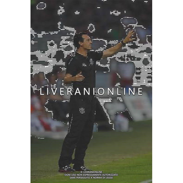 Unai Emery - 23.07.2014 - Lyon / Seville - Match Amical - Photo : Jean Paul Thomas / Icon Sport