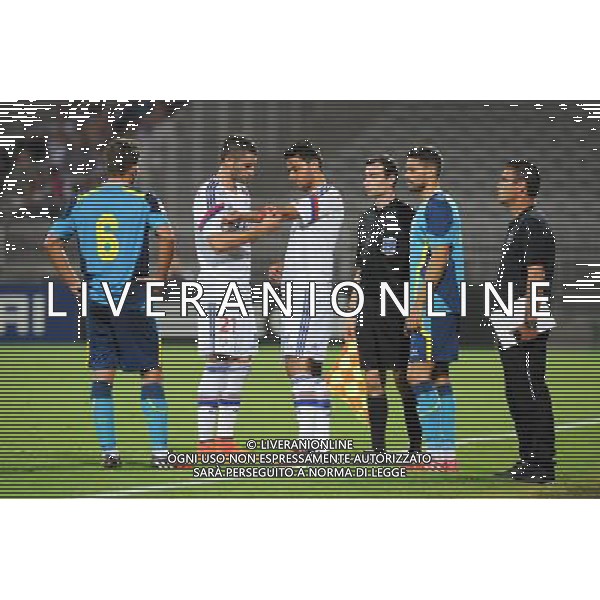 Maxime GONALONS / Clement GRENIER - 23.07.2014 - Lyon / Seville - Match Amical - Photo : Jean Paul Thomas / Icon Sport AG ALDO LIVERANI SAS ONLY ITALY
