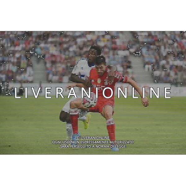 Brice DJADJEDJE / Nicolas GAITAN - 23.07.2014 - Marseille / Benfica - Match Amical Photo : Fred Porcu / Icon Sport AG ALDO LIVERANI SAS ONLY ITALY