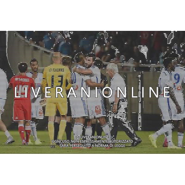 Dimitri PAYET / Romain ALESSANDRINI - 23.07.2014 - Marseille / Benfica - Match Amical Photo : Fred Porcu / Icon Sport AG ALDO LIVERANI SAS ONLY ITALY
