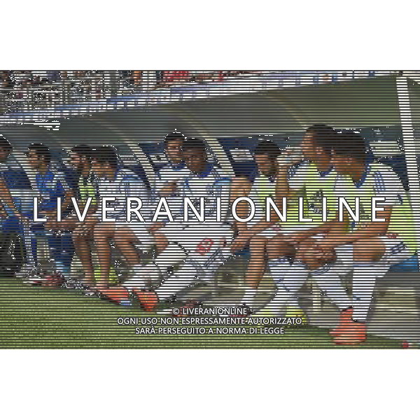 Remplacants Marseille - Mario LEMINA - 23.07.2014 - Marseille / Benfica - Match Amical Photo : Fred Porcu / Icon Sport AG ALDO LIVERANI SAS ONLY ITALY