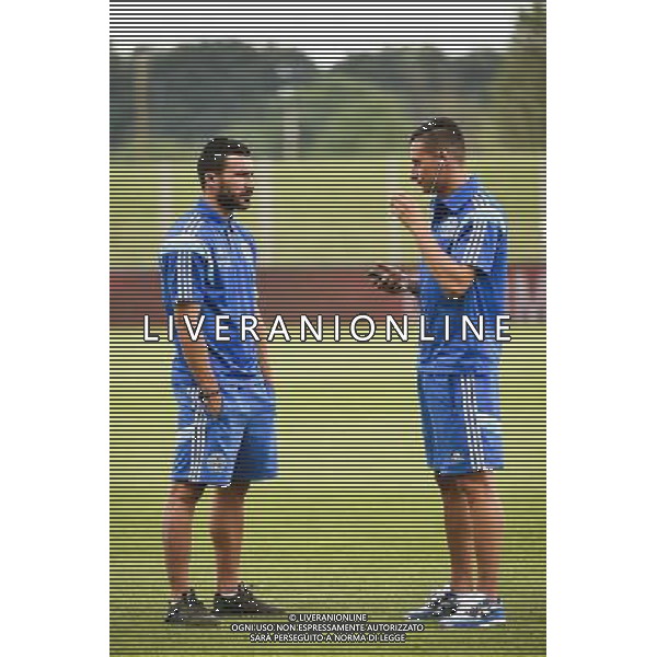 Romain ALESSANDRINI / Florian THAUVIN - 23.07.2014 - Marseille / Benfica - Match Amical Photo : Fred Porcu / Icon Sport AG ALDO LIVERANI SAS ONLY ITALY