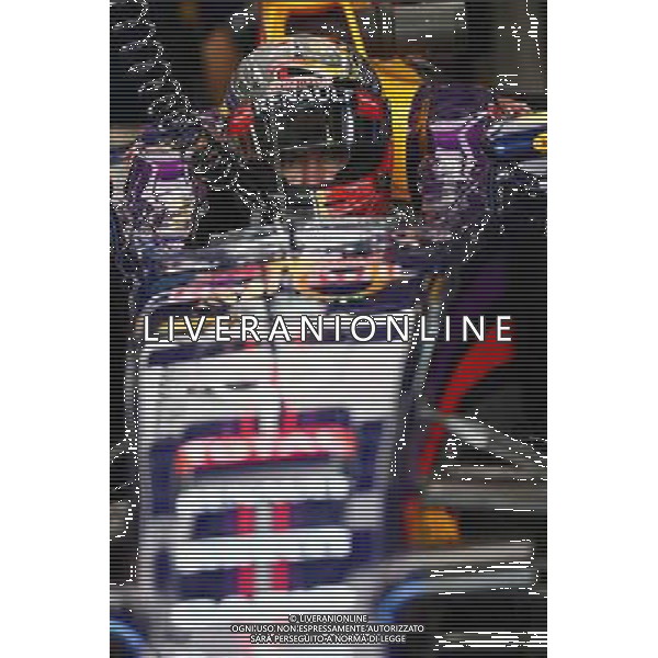 Sebastian Vettel (GER) Red Bull Racing RB10. 26.07.2014. Formula 1 World Championship, Rd 11, Hungarian Grand Prix, Budapest, Hungary, Qualifying Day. - www.xpbimages.com, EMail: requests@xpbimages.com - copy of publication required for printed pictures. Every used picture is fee-liable. © Copyright: Batchelor / XPB Images /AGENZIA ALDO LIVERANI SAS - ITALY ONLY - EDITORIAL USE ONLY - Gp F1 Ungheria Prove ufficiali