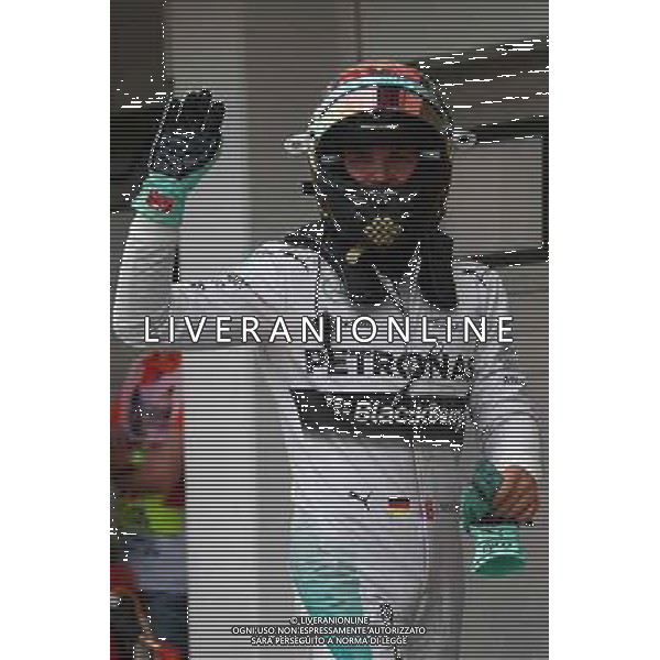 Pole for Nico Rosberg (GER) Mercedes AMG F1 W05. 26.07.2014. Formula 1 World Championship, Rd 11, Hungarian Grand Prix, Budapest, Hungary, Qualifying Day. - www.xpbimages.com, EMail: requests@xpbimages.com - copy of publication required for printed pictures. Every used picture is fee-liable. © Copyright: Batchelor / XPB Images /AGENZIA ALDO LIVERANI SAS - ITALY ONLY - EDITORIAL USE ONLY - Gp F1 Ungheria Prove ufficiali