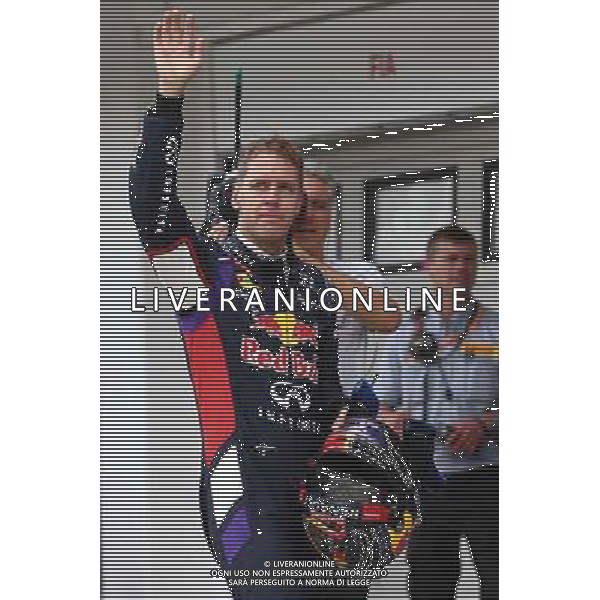Sebastian Vettel (GER) Red Bull Racing. 26.07.2014. Formula 1 World Championship, Rd 11, Hungarian Grand Prix, Budapest, Hungary, Qualifying Day. - www.xpbimages.com, EMail: requests@xpbimages.com - copy of publication required for printed pictures. Every used picture is fee-liable. © Copyright: Batchelor / XPB Images /AGENZIA ALDO LIVERANI SAS - ITALY ONLY - EDITORIAL USE ONLY - Gp F1 Ungheria Prove ufficiali