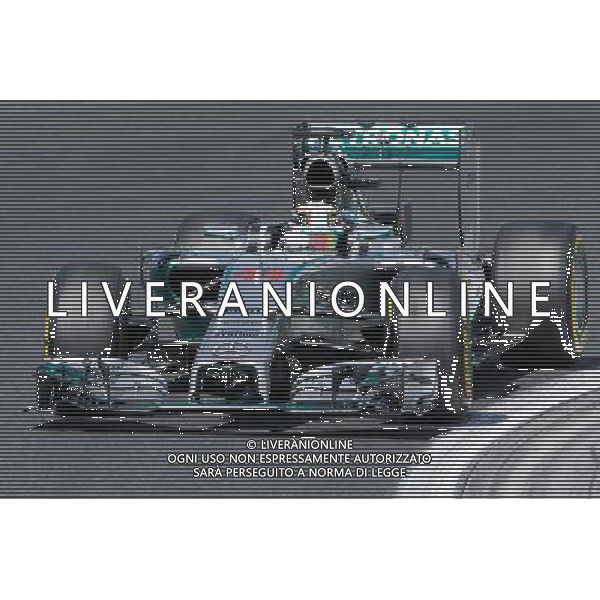 (140726) -- MOGYOROD, July 26, 2014 () -- Mercedes Formula One driver Lewis Hamilton of Great Britain drives his car during the second free practice session of the F1 Hungarian Grand Prix at Hungaroring in Mogyorod, Hungary on July 25, 2014. Lewis Hamilton set the fastest time with 1 minute 25.814 seconds in the first free practice session. He also set the fastest time with 1 minute 24.482 seconds in the second free practice session. (/Attila Volgyi) ©photoshot/AGENZIA ALDO LIVERANI SAS - ITALY ONLY - EDITORIAL USE ONLY
