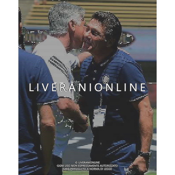 Guinnes International Champions Cup 2014 Berkeley (CA) - 26.07.2014 Real Madrid-Inter Nella Foto:mazzarr walter i ancelotti carlo /Ph.Vitez-Ag. Aldo Liverani