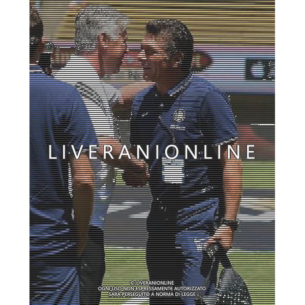 Guinnes International Champions Cup 2014 Berkeley (CA) - 26.07.2014 Real Madrid-Inter Nella Foto:mazzarri walter ancelotti carlo /Ph.Vitez-Ag. Aldo Liverani