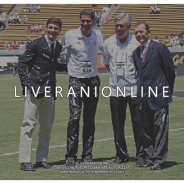 Guinnes International Champions Cup 2014 Berkeley (CA) - 26.07.2014 Real Madrid-Inter Nella Foto:zanetti,hierro,ancelotti,butragueno /Ph.Vitez-Ag. Aldo Liverani