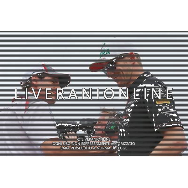 (L to R): Adrian Sutil (GER) Sauber and Nico Hulkenberg (GER) Sahara Force India F1 on the drivers parade. 27.07.2014. Formula 1 World Championship, Rd 11, Hungarian Grand Prix, Budapest, Hungary, Race Day. - www.xpbimages.com, EMail: requests@xpbimages.com - copy of publication required for printed pictures. Every used picture is fee-liable. © Copyright: Batchelor / XPB Images AG ALDO LIVERANI SAS ONLY ITALY