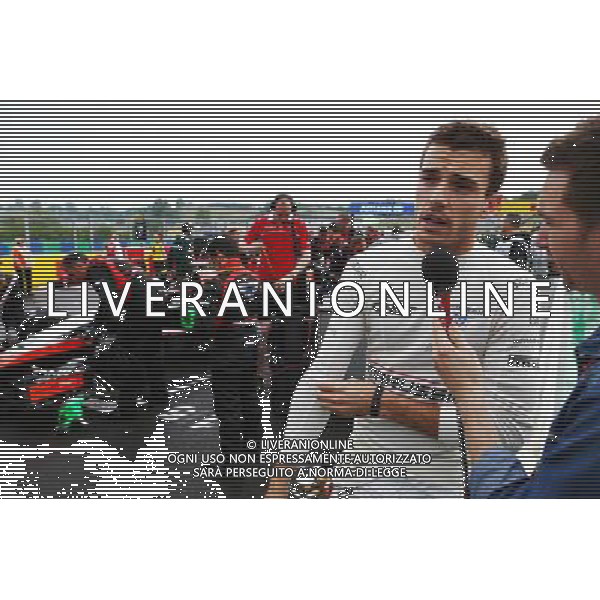 Jules Bianchi (FRA) Marussia F1 Team on the grid. 27.07.2014. Formula 1 World Championship, Rd 11, Hungarian Grand Prix, Budapest, Hungary, Race Day. - www.xpbimages.com, EMail: requests@xpbimages.com - copy of publication required for printed pictures. Every used picture is fee-liable. © Copyright: Batchelor / XPB Images ag aldo liverani sas only italy