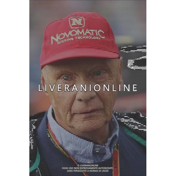 Niki Lauda (AUT) Mercedes Non-Executive Chairman. 27.07.2014. Formula 1 World Championship, Rd 11, Hungarian Grand Prix, Budapest, Hungary, Race Day. - www.xpbimages.com, EMail: requests@xpbimages.com - copy of publication required for printed pictures. Every used picture is fee-liable. © Copyright: Photo4 / XPB Images ag aldo liverani sas only italy