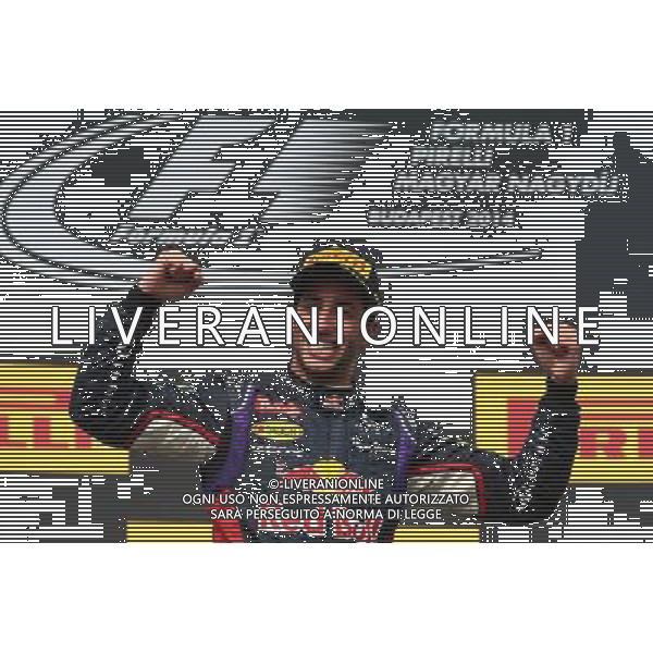 1st place Daniel Ricciardo (AUS) Red Bull Racing. 27.07.2014. Formula 1 World Championship, Rd 11, Hungarian Grand Prix, Budapest, Hungary, Race Day. - www.xpbimages.com, EMail: requests@xpbimages.com - copy of publication required for printed pictures. Every used picture is fee-liable. © Copyright: Batchelor / XPB Images AG ALDO LIVERANI SAS ONLY ITALY