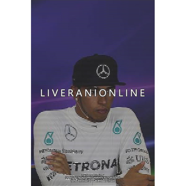 Lewis Hamilton (GBR) Mercedes AMG F1 in the FIA Press Conference. 27.07.2014. Formula 1 World Championship, Rd 11, Hungarian Grand Prix, Budapest, Hungary, Race Day. - www.xpbimages.com, EMail: requests@xpbimages.com - copy of publication required for printed pictures. Every used picture is fee-liable. © Copyright: Moy / XPB Images AG ALDO LIVERANI SAS ONLY ITALY