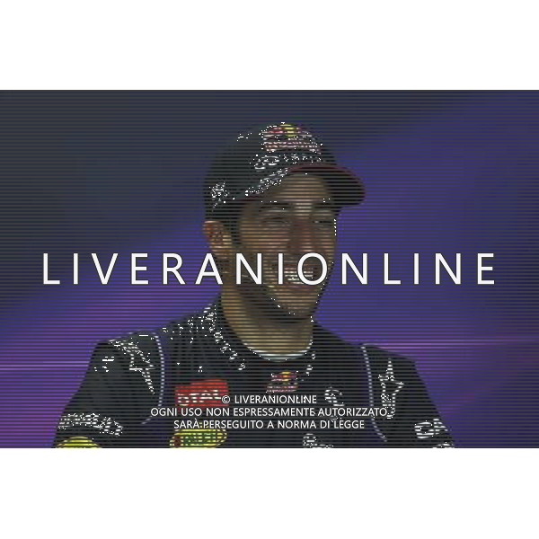 Race winner Daniel Ricciardo (AUS) Red Bull Racing in the FIA Press Conference. 27.07.2014. Formula 1 World Championship, Rd 11, Hungarian Grand Prix, Budapest, Hungary, Race Day. - www.xpbimages.com, EMail: requests@xpbimages.com - copy of publication required for printed pictures. Every used picture is fee-liable. © Copyright: Moy / XPB Images AG ALDO LIVERANI SAS ONLY ITALY