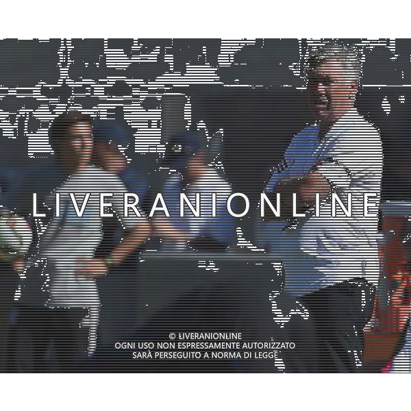 Guinnes International Champions Cup 2014 Berkeley (CA) - 26.07.2014 Real Madrid-Inter Nella Foto:Ancelotti Carlo /Ph.Vitez-Ag. Aldo Liverani