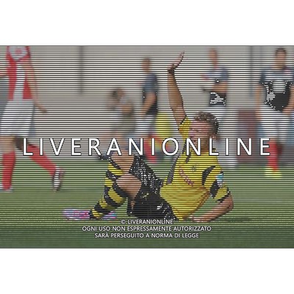 firo : 27.07.2014 Fu§ball,1.Bundesliga, Saison 2014/2015, Testspiel, RWE, Rot-Wei§ Essen - BVB, Borussia Dortmund Verletzung Ciro IMMOBILE $worldrightsEs gelten unsere AGB, einsehbar auf www.firosportphoto.de, copyright by firo sportphoto: Coesfelder Str. 207 D-48249 DŸlmen www.firosportphoto.de mail@firosportphoto.de (V o l k s b a n k B o c h u m - W i t t e n ) BLZ.: 430 601 29 Kt. Nr.: 341 117 100 Tel:Ê +49-2594-9916004 Fax:Ê+49-2594-9916005 AG ALDO LIVERANI SAS ONLY ITALY
