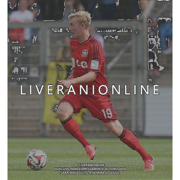 firo : 12.07.2014 Fu§ball,1.Bundesliga, Saison 2014/2015 Bayer 04 Leverkusen - Lierse, Testspiel, Julian BRANDT, Einzelaktion $worldrightsEs gelten unsere AGB, einsehbar auf www.firosportphoto.de, copyright by firo sportphoto: Coesfelder Str. 207 D-48249 DŸlmen www.firosportphoto.de mail@firosportphoto.de (V o l k s b a n k B o c h u m - W i t t e n ) BLZ.: 430 601 29 Kt. Nr.: 341 117 100 Tel:Ê +49-2594-9916004 Fax:Ê+49-2594-9916005 AG ALDO LIVERANI SAS ONLY ITALY