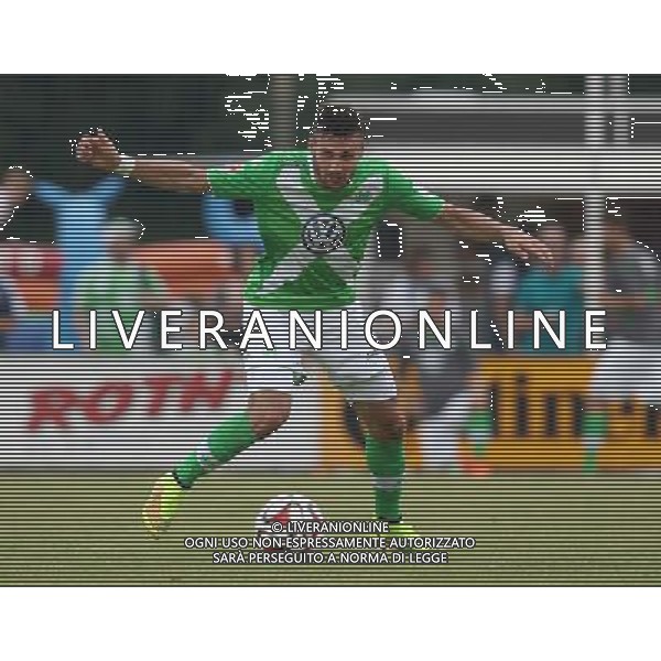 firo : 08.07.2014 Fu§ball,1.Bundesliga, Saison 2014/2015 VfL Wolfsburg, Testspiel, Daniel CALIGIURI, Einzelaktion $worldrightsEs gelten unsere AGB, einsehbar auf www.firosportphoto.de, copyright by firo sportphoto: Coesfelder Str. 207 D-48249 DŸlmen www.firosportphoto.de mail@firosportphoto.de (V o l k s b a n k B o c h u m - W i t t e n ) BLZ.: 430 601 29 Kt. Nr.: 341 117 100 Tel:Ê +49-2594-9916004 Fax:Ê+49-2594-9916005 AG ALDOL IVERANI SAS ONLY ITALY