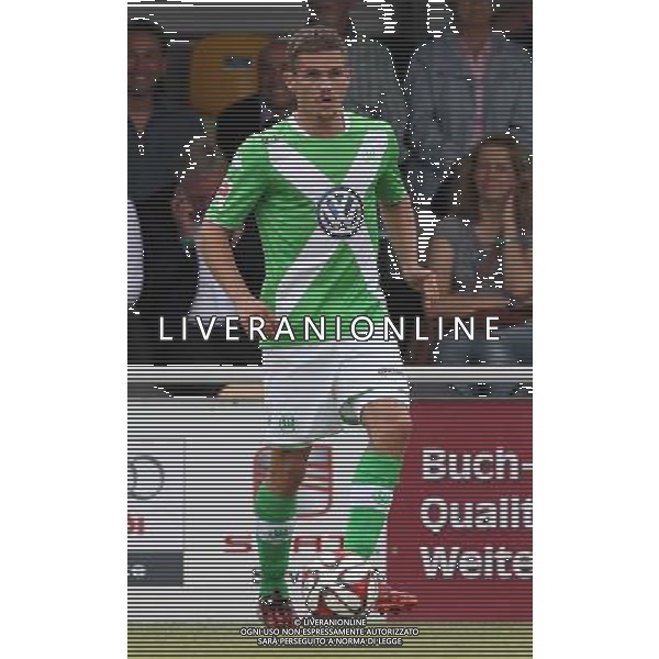 firo : 08.07.2014 Fu§ball,1.Bundesliga, Saison 2014/2015 VfL Wolfsburg, Testspiel, Sebastian JUNG, Einzelaktion $worldrightsEs gelten unsere AGB, einsehbar auf www.firosportphoto.de, copyright by firo sportphoto: Coesfelder Str. 207 D-48249 DŸlmen www.firosportphoto.de mail@firosportphoto.de (V o l k s b a n k B o c h u m - W i t t e n ) BLZ.: 430 601 29 Kt. Nr.: 341 117 100 Tel:Ê +49-2594-9916004 Fax:Ê+49-2594-9916005 AG ALDOL IVERANI SAS ONLY ITALY