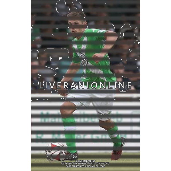 firo : 08.07.2014 Fu§ball,1.Bundesliga, Saison 2014/2015 VfL Wolfsburg, Testspiel, Sebastian JUNG , Einzelaktion $worldrightsEs gelten unsere AGB, einsehbar auf www.firosportphoto.de, copyright by firo sportphoto: Coesfelder Str. 207 D-48249 DŸlmen www.firosportphoto.de mail@firosportphoto.de (V o l k s b a n k B o c h u m - W i t t e n ) BLZ.: 430 601 29 Kt. Nr.: 341 117 100 Tel:Ê +49-2594-9916004 Fax:Ê+49-2594-9916005 AG ALDOL IVERANI SAS ONLY ITALY