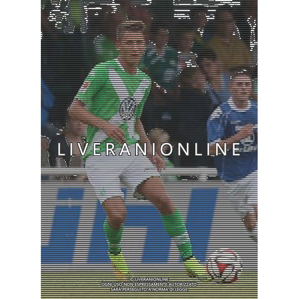firo : 08.07.2014 Fu§ball,1.Bundesliga, Saison 2014/2015 VfL Wolfsburg, Testspiel, Paul SEGUIN, Einzelaktion $worldrightsEs gelten unsere AGB, einsehbar auf www.firosportphoto.de, copyright by firo sportphoto: Coesfelder Str. 207 D-48249 DŸlmen www.firosportphoto.de mail@firosportphoto.de (V o l k s b a n k B o c h u m - W i t t e n ) BLZ.: 430 601 29 Kt. Nr.: 341 117 100 Tel:Ê +49-2594-9916004 Fax:Ê+49-2594-9916005 AG ALDOL IVERANI SAS ONLY ITALY