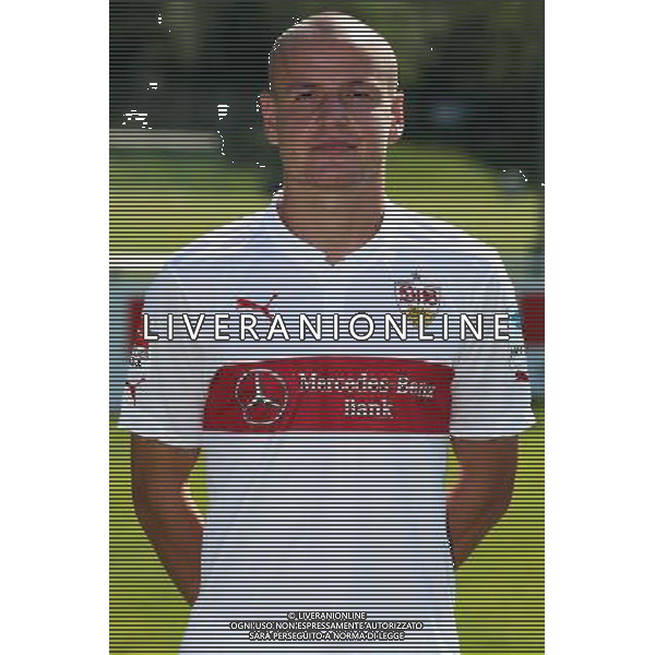 firo : Fußball,Fussball : 24.07.2014 1.Bundesliga, Saison 2014/2015 VfB Stuttgart, VfB, Stuttgart, Fototermin, Portraittermin, Portrait, Adam Hlousek ( Stuttgart ) $worldrightsEs gelten unsere AGB, einsehbar auf www.firosportphoto.de copyright by firo sportphoto: Coesfelder Str. 207 D- 48249 Dülmen www.firosportphoto.de mail@firosportphoto.de (V o l k s b a n k B o c h u m - W i t t e n ) BLZ.: 430 601 29 Kt. Nr.: 341 117 100 Tel: +49-2594 - 9916004 Fax: +49-2594 - 9916005 AG ALDO LIVERANI SAS ONLY ITALY