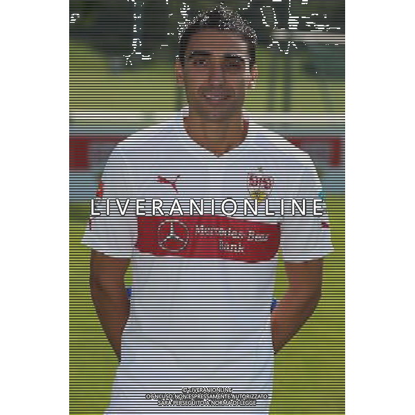 firo : Fußball,Fussball : 24.07.2014 1.Bundesliga, Saison 2014/2015 VfB Stuttgart, VfB, Stuttgart, Fototermin, Portraittermin, Portrait, Mohammed Abdellaoue ( Stuttgart ) $worldrightsEs gelten unsere AGB, einsehbar auf www.firosportphoto.de copyright by firo sportphoto: Coesfelder Str. 207 D- 48249 Dülmen www.firosportphoto.de mail@firosportphoto.de (V o l k s b a n k B o c h u m - W i t t e n ) BLZ.: 430 601 29 Kt. Nr.: 341 117 100 Tel: +49-2594 - 9916004 Fax: +49-2594 - 9916005 AG ALDO LIVERANI SAS ONLY ITALY