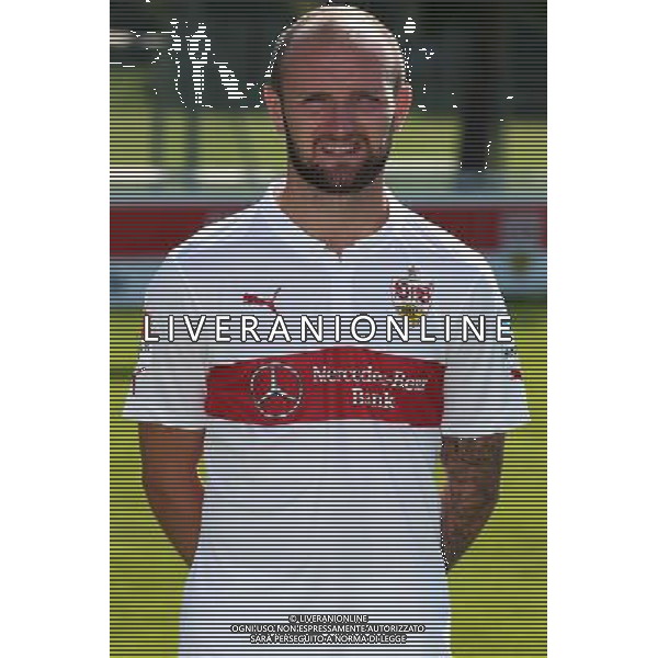 firo : Fußball,Fussball : 24.07.2014 1.Bundesliga, Saison 2014/2015 VfB Stuttgart, VfB, Stuttgart, Fototermin, Portraittermin, Portrait, Konstantin Rausch ( Stuttgart ) $worldrightsEs gelten unsere AGB, einsehbar auf www.firosportphoto.de copyright by firo sportphoto: Coesfelder Str. 207 D- 48249 Dülmen www.firosportphoto.de mail@firosportphoto.de (V o l k s b a n k B o c h u m - W i t t e n ) BLZ.: 430 601 29 Kt. Nr.: 341 117 100 Tel: +49-2594 - 9916004 Fax: +49-2594 - 9916005 AG ALDO LIVERANI SAS ONLY ITALY