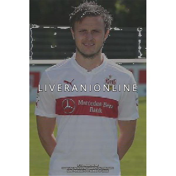 firo : Fußball,Fussball : 24.07.2014 1.Bundesliga, Saison 2014/2015 VfB Stuttgart, VfB, Stuttgart, Fototermin, Portraittermin, Portrait, William Kvist ( Stuttgart ) $worldrightsEs gelten unsere AGB, einsehbar auf www.firosportphoto.de copyright by firo sportphoto: Coesfelder Str. 207 D- 48249 Dülmen www.firosportphoto.de mail@firosportphoto.de (V o l k s b a n k B o c h u m - W i t t e n ) BLZ.: 430 601 29 Kt. Nr.: 341 117 100 Tel: +49-2594 - 9916004 Fax: +49-2594 - 9916005 AG ALDO LIVERANI SAS ONLY ITALY