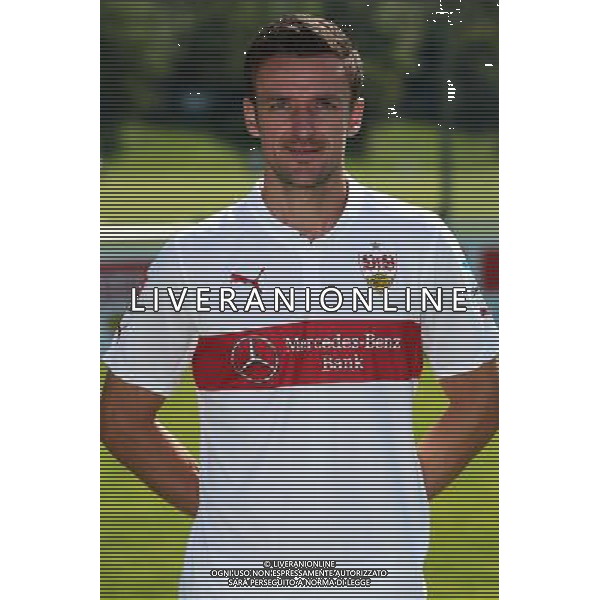 firo : Fu§ball,Fussball : 24.07.2014 1.Bundesliga, Saison 2014/2015 VfB Stuttgart, VfB, Stuttgart, Fototermin, Portraittermin, Portrait, Christian Gentner ( Stuttgart ) $worldrightsEs gelten unsere AGB, einsehbar auf www.firosportphoto.de copyright by firo sportphoto: Coesfelder Str. 207 D- 48249 DŸlmen www.firosportphoto.de mail@firosportphoto.de (V o l k s b a n k B o c h u m - W i t t e n ) BLZ.: 430 601 29 Kt. Nr.: 341 117 100 Tel: +49-2594 - 9916004 Fax: +49-2594 - 9916005 AG ALDO LIVERANI SAS ONLY ITALY