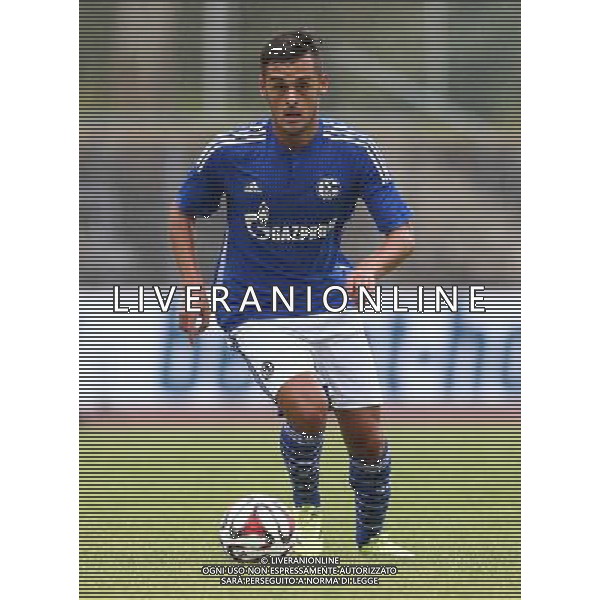 firo Fu§ball,Fussball, 05.07.2014 1. Bundesliga Saison 2014/2015 Vorbereitung, Testspiel TUS Hordel - Schalke 04 Schalke, Einzelaktion, ganze FIgur, Dren Hodja $worldrightsEs gelten unsere AGB, einsehbar auf www.firosportphoto.de copyright by firo sportphoto: Coesfelder Str. 207 D- 48249 DŸlmen www.firosportphoto.de mail@firosportphoto.de (V o l k s b a n k B o c h u m - W i t t e n ) BLZ.: 430 601 29 Kt. Nr.: 341 117 100 Tel: +49-2594 - 9916004 Fax: +49-2594 - 9916005 AG ALDO LIVERANI SAS ONLY ITALY
