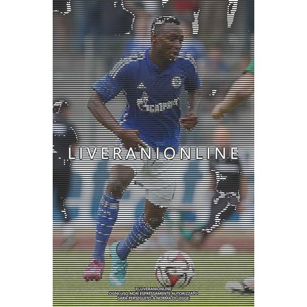 firo Fu§ball,Fussball, 05.07.2014 1. Bundesliga Saison 2014/2015 Vorbereitung, Testspiel TUS Hordel - Schalke 04 Schalke, Chinedu Obasi, Einzelaktion, ganze Figur $worldrightsEs gelten unsere AGB, einsehbar auf www.firosportphoto.de copyright by firo sportphoto: Coesfelder Str. 207 D- 48249 DŸlmen www.firosportphoto.de mail@firosportphoto.de (V o l k s b a n k B o c h u m - W i t t e n ) BLZ.: 430 601 29 Kt. Nr.: 341 117 100 Tel: +49-2594 - 9916004 Fax: +49-2594 - 9916005 AG ALDO LIVERANI SAS ONLY ITALY