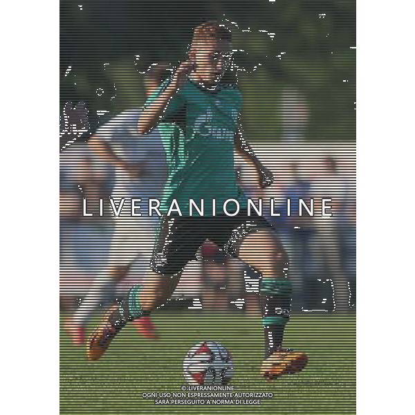 firo Fu§ball,Fussball, 23.07.2014 1. Bundesliga Saison 2014/2015 Vorbereitung, TL, Trainingslager in Grassau, Chiemsee, Testspiel Sportbund DJK Rosenheim - FC Schalke 04 Schalke, Donis Avdijaj, Einzelaktion, ganze FIgur $worldrightsEs gelten unsere AGB, einsehbar auf www.firosportphoto.de copyright by firo sportphoto: Coesfelder Str. 207 D- 48249 DŸlmen www.firosportphoto.de mail@firosportphoto.de (V o l k s b a n k B o c h u m - W i t t e n ) BLZ.: 430 601 29 Kt. Nr.: 341 117 100 Tel: +49-2594 - 9916004 Fax: +49-2594 - 9916005 AG ALDO LIVERANI SAS ONLY ITALY