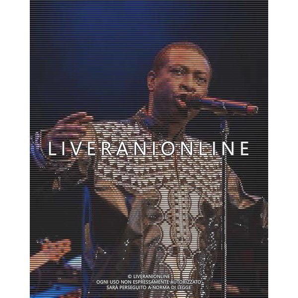 Youssou NDOUR play WOMAD - World of Music, Arts and Dance. Persons Pictured: Youssou NDOUR. AG ALDO LIVERANI SAS ONLY ITALY