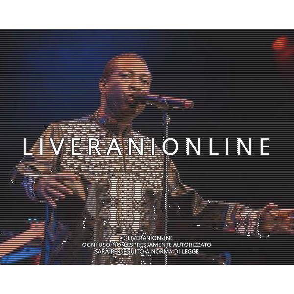 Youssou NDOUR play WOMAD - World of Music, Arts and Dance. Persons Pictured: Youssou NDOUR. AG ALDO LIVERANI SAS ONLY ITALY