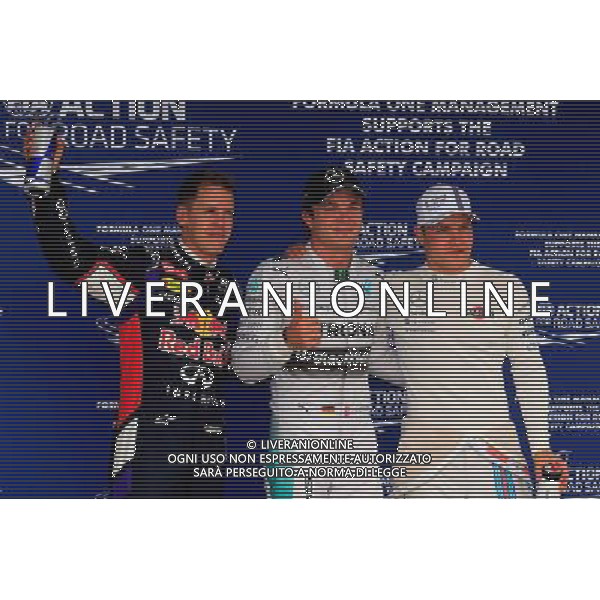  Sebastian Vettel (D#1), Infiniti Red Bull Racing, Valtteri Bottas (FIN#77), Williams Martini Racing, Nico Rosberg(D#6), Mercedes AMG Petronas F1 Team Formula 1 Pirelli Hungarian Grand Prix 2014, 25.07.-27.07.14 AG ALDO LIVERANI SAS ONLY ITALY