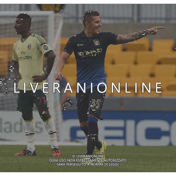 Guinnes International Champions Cup 2014 Pittsburgh (PA) - 27.07.2014 Milan-Manchester City Nella Foto:jovetic esulta /Ph.Vitez-Ag. Aldo Liverani