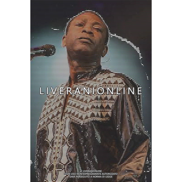 Youssou NDOUR play WOMAD - World of Music, Arts and Dance. Persons Pictured: Youssou NDOUR. ©PHOTOSHOT/Agenzia Aldo Liverani sas - ITALY ONLY - EDITORIAL USE ONLY