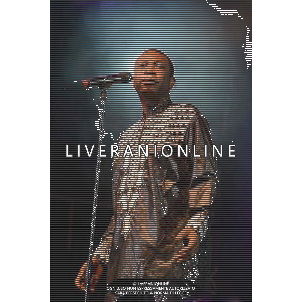 Youssou NDOUR play WOMAD - World of Music, Arts and Dance. Persons Pictured: Youssou NDOUR. ©PHOTOSHOT/Agenzia Aldo Liverani sas - ITALY ONLY - EDITORIAL USE ONLY