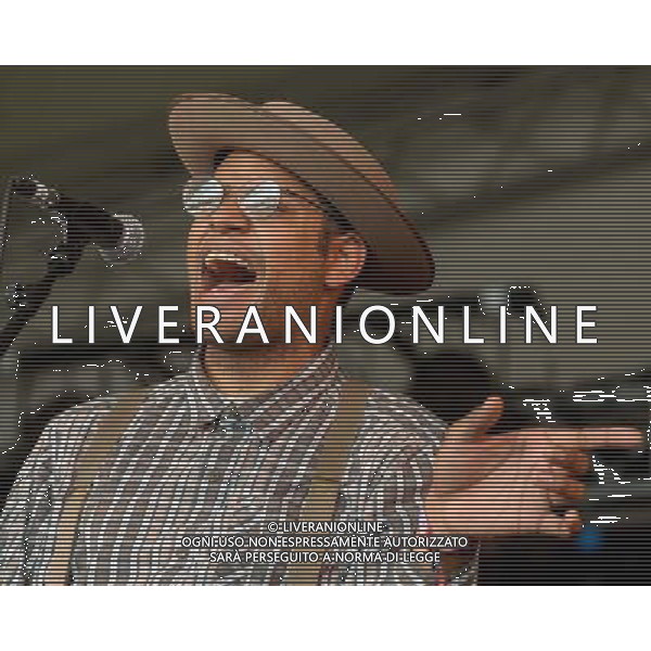 Martin Simpson \' Dom Flemons play WOMAD - World of Music, Arts and Dance. Persons Pictured: Dom Flemons. ©PHOTOSHOT/Agenzia Aldo Liverani sas - ITALY ONLY - EDITORIAL USE ONLY