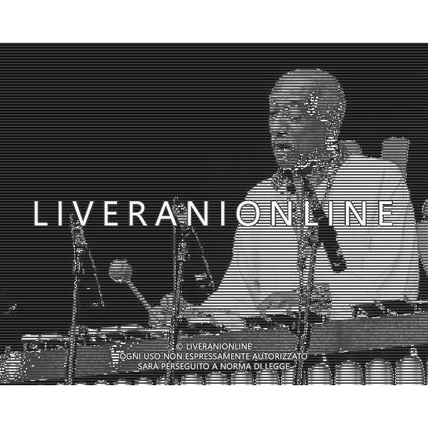 Mulatu Astatke play WOMAD - World of Music, Arts and Dance. Persons Pictured: Mulatu Astatke (Astatq ©) Ethiopian musician and arranger best known as the father of Ethio-jazz. ©PHOTOSHOT/Agenzia Aldo Liverani sas - ITALY ONLY - EDITORIAL USE ONLY