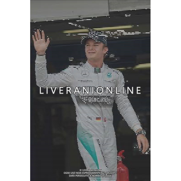 (140727) -- MOGYOROD, July 27, 2014() -- Mercedes Formula One driver Nico Rosberg of Germany reacts after winning the qualifying session of the F1 Hungarian Grand Prix at Hungaroring in Mogyorod, Hungary on July 26, 2014. Nico Rosberg took pole position. This is his 6th pole position of the year. (/Jure Makovec) ©PHOTOSHOT/Agenzia Aldo Liverani sas - ITALY ONLY - EDITORIAL USE ONLY - GP UNGHERIA F1