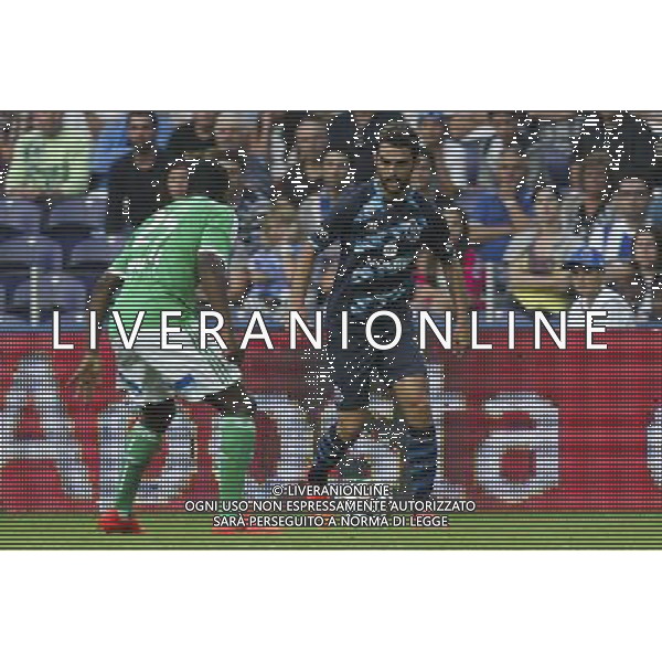 Jerrold Nyemeck / Adrian Lopez - 27.07.2014 - Porto / Saint Etienne - Match amical Photo : Carlos Rodrigues / Icon Sport *** Local Caption *** AG ALDO LIVERANI SAS ONLY ITALY *** Local Caption ***