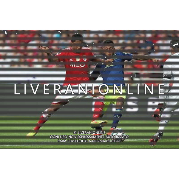 Cesar Martins / Norbert Alblas - 27.07.2014 - Benfica / Ajax Amsterdam -Eusebio Cup 2014 Photo : Carlos Rodrigues / Icon Sport AG ALDO LIVERANI SAS ONLY ITALY *** Local Caption ***
